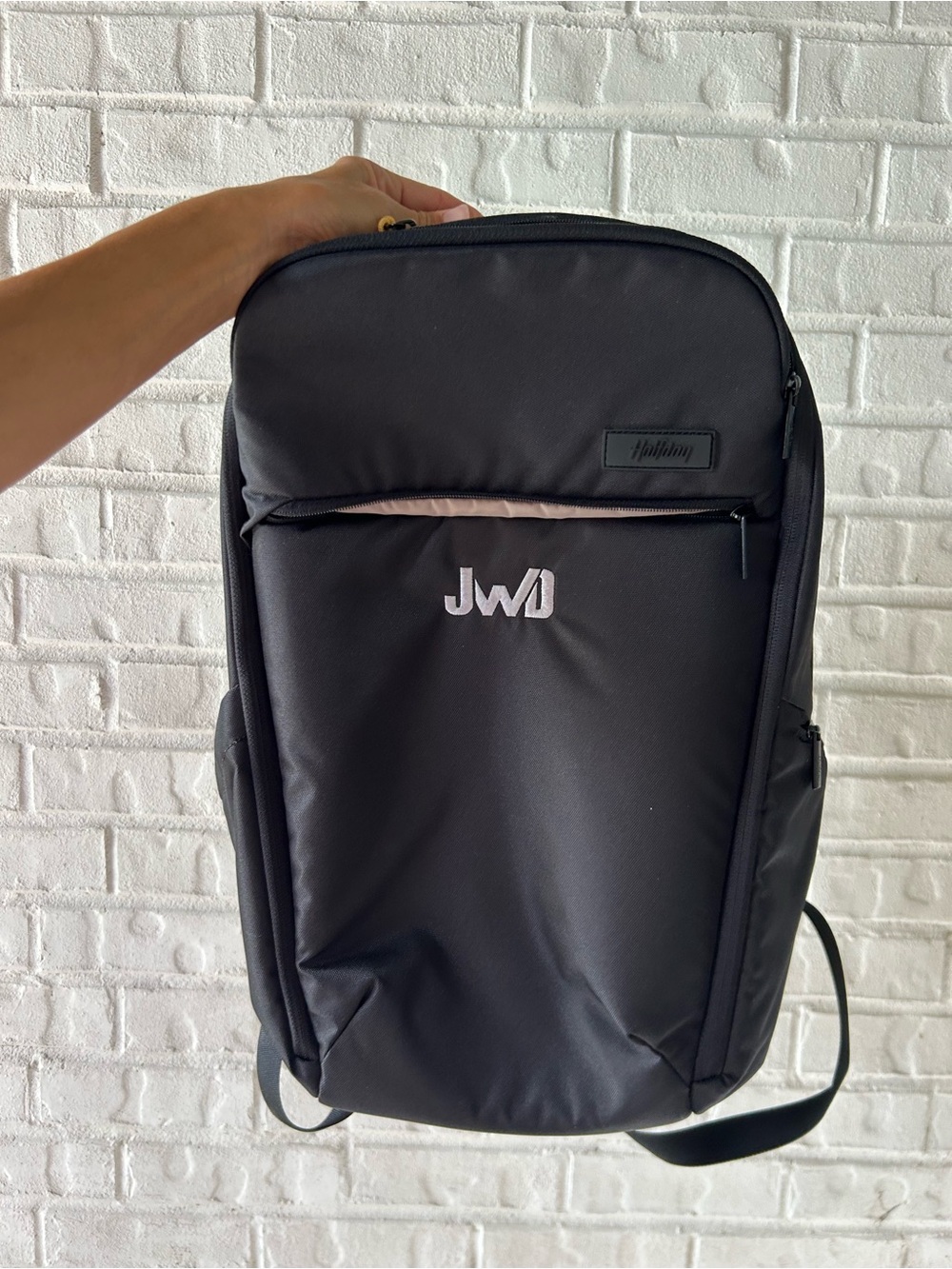 Halfday backpack initials